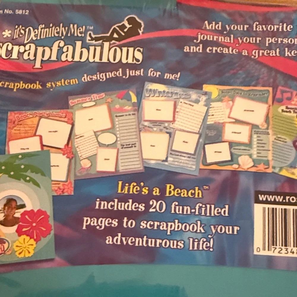 Scrapbook Kit with Tropical Theme